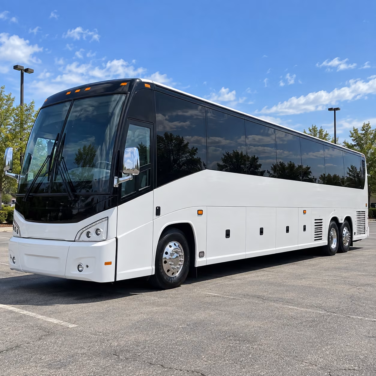 book a new haven prom shuttle bus for the whole grade