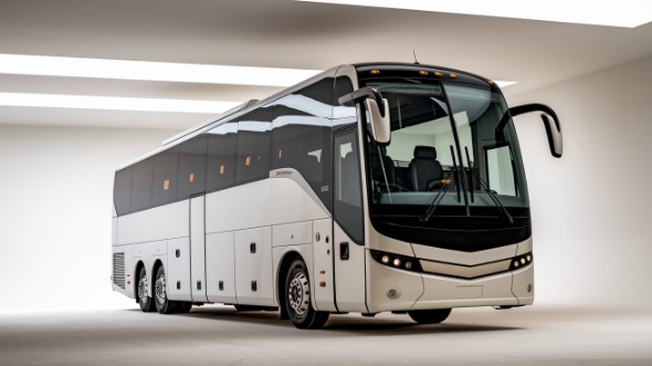 56 passenger charter bus fairfield