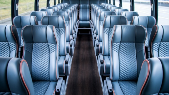 56 passenger charter bus interior fairfield