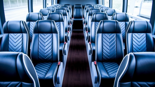 new haven 20 passenger minibus inside