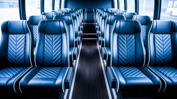 new haven 25 passenger minibus inside