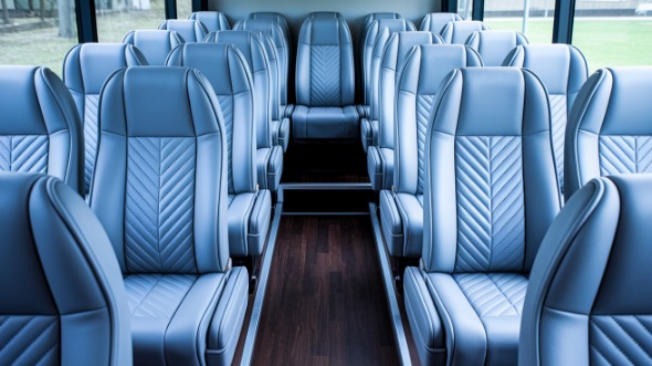 new haven 30 passenger minibus inside