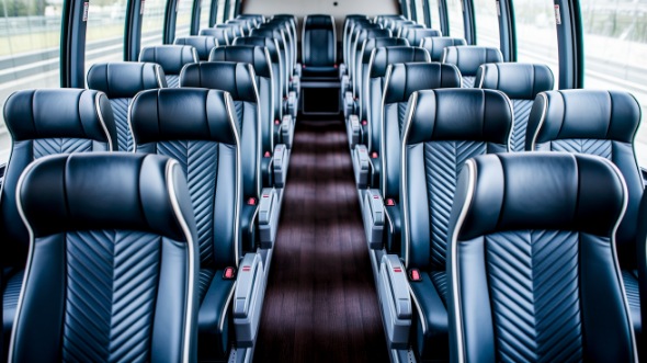 new haven 54 passenger charter bus rental