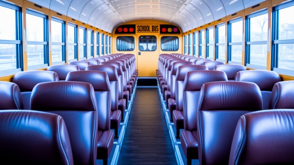 new haven school bus rental inside